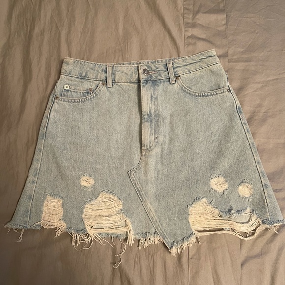 Top shop jean skirt - Picture 1 of 6